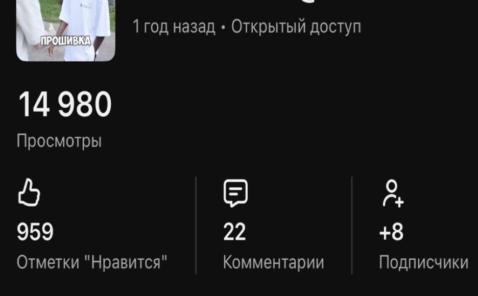 Shorts — 14 980 просмотров